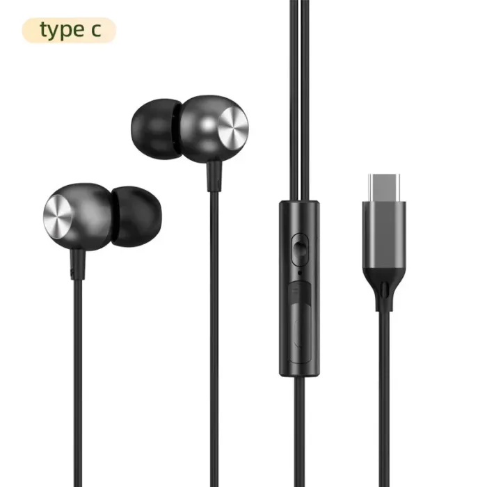 Type C Headphones Wired Earphones 3.5mm Earbud Headset With Mic DAC Chip For Samsung Galaxy S24 S23 S21 S22 Ultra iPhone15 - Image 8