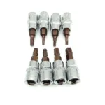 1pc Torx Screwdriver Bit 1/4 Inch Drive Socket Ratchet Socket Wrench Adapter Hand Tools T8 T10 T15 T20 T25 T27 T30 T40 - Image 2