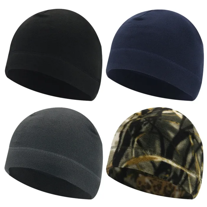 Outdoor Fleece Sports Hat Fishing Cycling Hunting Military Tactical Men Women Warm Windproof Winter Camping Hiking Caps - Image 1