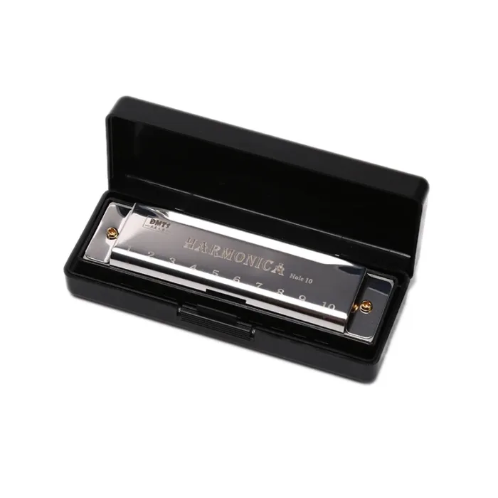 10 Hole Harmonica Mouth Organ Puzzle Musical Instrument Beginner Teaching Playing Gift Copper Core Resin Harmonica harp - Image 9