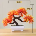 1pc Artificial Plants Bonsai Small Tree Simulation Plants Fake Flowers Table Potted Ornaments Home Decoration Hotel Garden Decor - Image 24