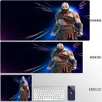 Large Mouse Pad G-God of War Pc Gamer Cabinet Keyboard Computer Game Desk Mat 900x400 Table Rug Gaming Accessories Xxl Mousepad - Image 25
