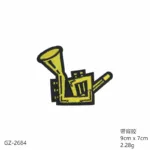 Musical Patch Instrument Notes Guitar Tape Ukulele Patches Embroidery Cloth Sticker DIY Badge Clothes Backpack Decoration - Image 18