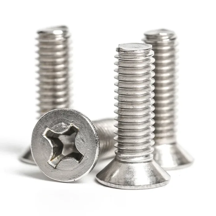 SJ M2 M2.5 M3 M4 M5 M6 M8 Hardware Stainless Steel Phillips Screw Bolts 5/100 Pcs Crosse Flat Countersunk Machine Bolt Screws - Image 3