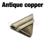 1pcs Metal Fashion Switch Lock Triangle Press Lock Clasp Leather Craft Women Bag Handbag Shoulder Bag Purse DIY Hardware - Image 8