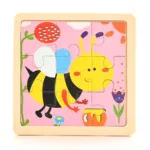 Baby Wooden Montessori Puzzle Child Game Wooden Puzzle 3D Cartoon Animal Puzzle Babies Toys Puzzles For Kids 1 2 3 Year Old - Image 22