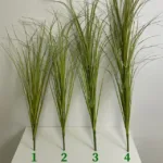 Artificial Wheat Plant Simulated Green Fake Plant Plastic Grass Home Outdoor Wedding Chapel Garden Atmosphere Decoration 2024 - Image 10