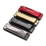 10 Hole Harmonica Mouth Organ Puzzle Musical Instrument Beginner Teaching Playing Gift Copper Core Resin Harmonica harp