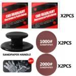 Car Headlight Restoration Polishing Kits Headlamp Scratch Remover Repair Cleaning Paste Remove Oxidation Headlight Polish Liquid - Image 9