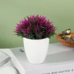New Fake Flowers for Home Garden Decoration Artificial Plants Potted Green Bonsai Small Tree Grass Plants Pot Ornament Wedding - Image 7