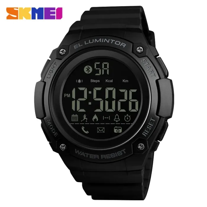 Skmei Bluetooth Smart Watch Step Counting Reminder Watch Support IOS Android Sports Electronic Watch E-Commerce - Image 7
