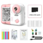 9IMOD Kids Camera Instant Print Camera 2.4 inch 1080P Children Digital Photo Video Camcorder Toys with 10X Digital Zoom TF Card - Image 13