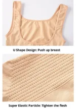 Women Slimming Vest Shaper Slimming Tummy Control Tank Top Vest Bodysuits Shapewear Tummy Waist Corset Girdle Body Shaper - Image 5