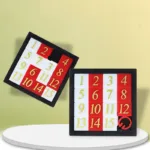 Early Educational Number Puzzles Toy Developing for Children Plastic Kids Toys Sliding Puzzle Toy 15 Tiles Logics Game Adults - Image 3