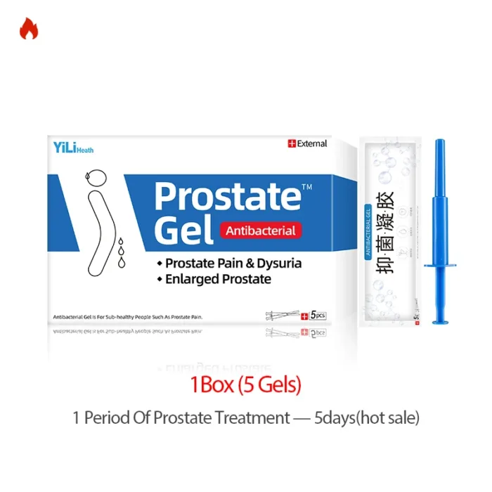 5pcs Prostatitis Medicine Treatment Gel Urological Prostatic Cure Prostatitis Herbal Antibacterial Plaster Health Care - Image 7