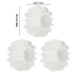 3pcs Silicone Magic Laundry Ball Reusable Clothes Hair Cleaning Tool Pet Hair Remover Washing Machine Cat Hair Catcher Laundry - Image 8