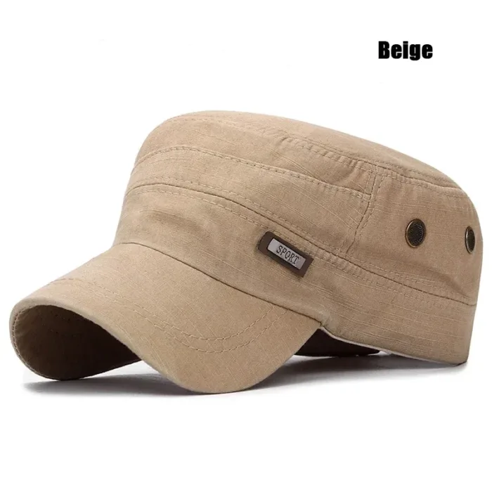 Military Cadet Flat Cap Fashion Clothes Adjustable Snapback Hat Unisex New Fashion Classics Outdoor Casual Sport Baseball Cap - Image 7