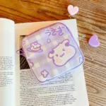 Korean Cute Bear Large Capacity Sanitary Napkin Storage Bags Girls Cartoon Physiological Period Tampon Organiser Bag Mini Bag - Image 8