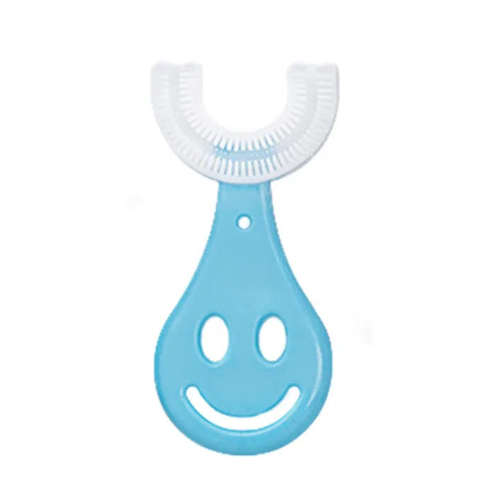 Baby Toothbrush Children 360 Degree U-shaped Child Toothbrush Teethers Baby Brush Silicone Kids Teeth Oral Care Cleaning - Image 22