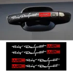 4pcs Car Door Handle Stickers Accessories Car Sticker Exterior Accessories WRC car sticker funny door handle handle - Image 7