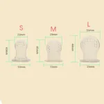 Nipple Pacifier Feeder For Baby Food Grade Silicone PP Training Nipple Milk Fresh Fruit Nibbler Teat Pacifier Bottles Feeding - Image 3