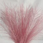 45cm Artificial Pampas Grass Bouquet Single fork Simulation Reed DIY Home Wedding Decoration Party Bedroom Artificial Flowers - Image 5