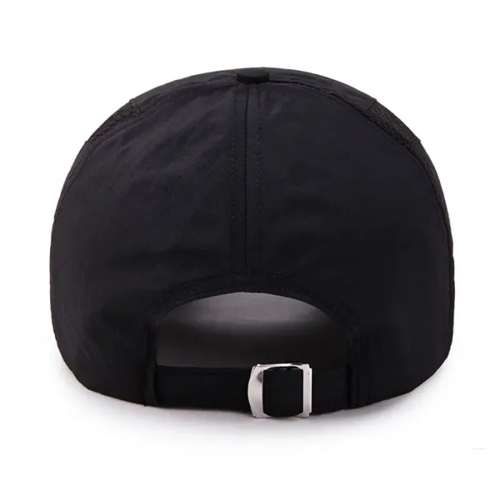 Summer Outdoor Sports Quick-Drying Mesh Baseball Cap Yuda Men Cap Simple Solid Color Hat - Image 2