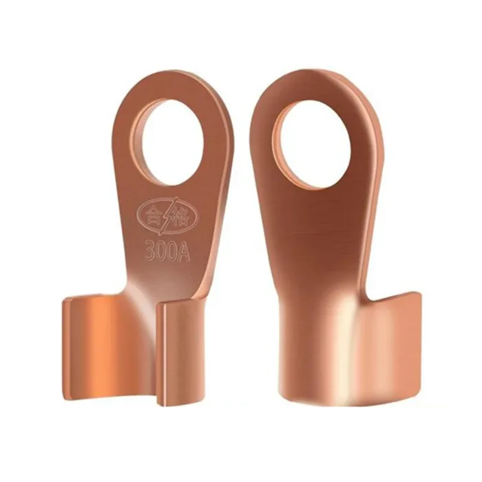 10/50PCS Copper OT Terminal Non-Insulated Wire Connector Bare Electrical Cable Terminals Lug Battery Ring Crimp Terminal 10-400A - Image 5