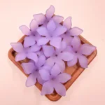 20pcs/bag 25mm*5mm Matte Bauhinia Flower Acrylic Beads Caps Jewelry Making DIY For Earrings Hair Accessories Necklaces - Image 6