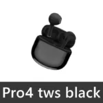 Pro4 TWS Bluetooth Earphone 9D Stereo Wireless Headphone In-Ear HiFi Earbud HandsFree Headset With Microphone For Xiaomi iPhone - Image 8
