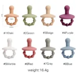 Silicone Pacifier Baby Silicone Nipple Bpa Free Silicone Food Grade Baby Teether Grade Accessories Chewable Nurs Teething Toys - Image 6