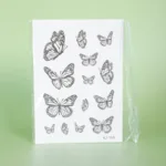 Butterfly, 1Pc Waterproof Temporary Tattoo Stickers, Long-lasting Waterproof for One to Two Weeks, Fake Tattoo for Man and Women - Image 6