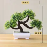 1pc Artificial Plants Bonsai Small Tree Simulation Plants Fake Flowers Table Potted Ornaments Home Decoration Hotel Garden Decor - Image 28