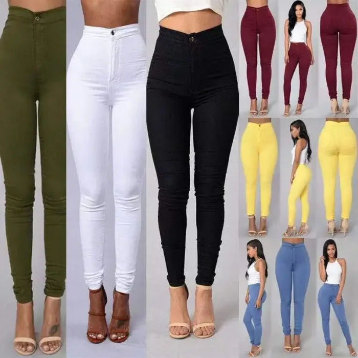 S-4XL Spring Boyfriend Jeans Oversize Casual Denim Pants For Women 2022 Summer Slim Mom Trouser High Waist Stretch Jeans Vintage - Image 1