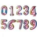 32 inch Large Gold figure Balloons 18 20 30 40 50 60 70 80 90 years adult Birthday Anniversary Decoration Number Balls Supplies - Image 7