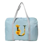 Travel Bag Unisex Large Capacity Bag Luggage WaterProof Travel Accessories Flower Color Clothes Storage Nylon Foldable Handbags - Image 8