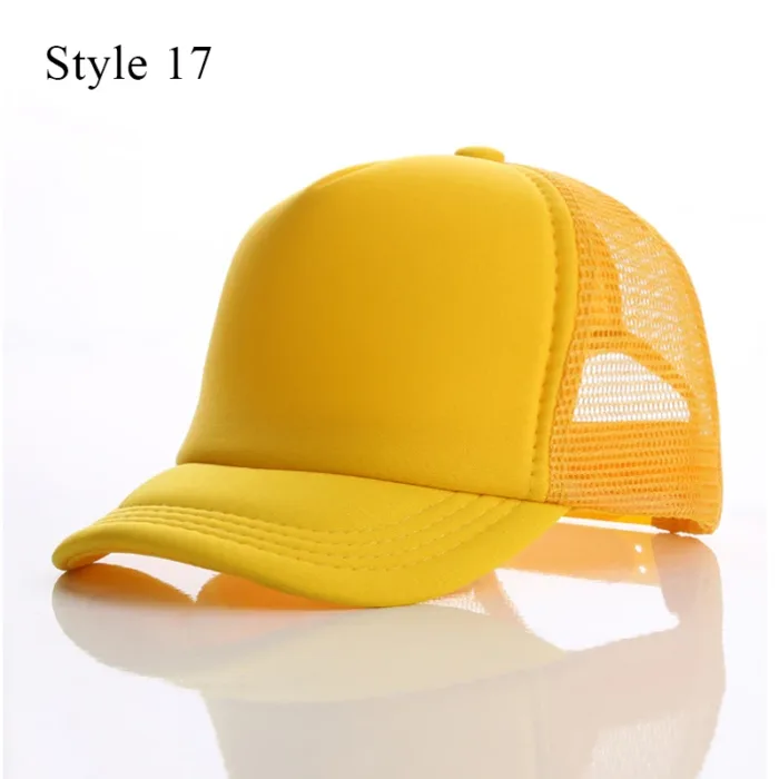 Classic Fashion Baseball Cap High Quality Travel Cap Summer Mesh Baseball Cap Breathable Men Women Hip Hop Hat Parent-child Caps - Image 13