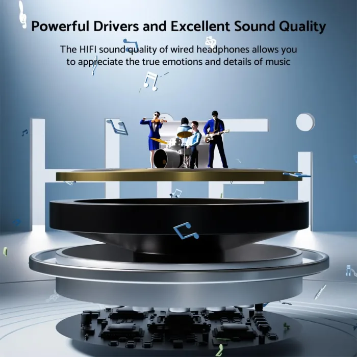 For Samsung Headphones HiFi Surround Sound In-ear USB Type C 3.5mm With wire control Wired Earplugs For Galaxy S24 S23 S22 Ultra - Image 2