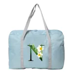 Travel Bag Unisex Large Capacity Bag Luggage WaterProof Travel Accessories Flower Color Clothes Storage Nylon Foldable Handbags - Image 25