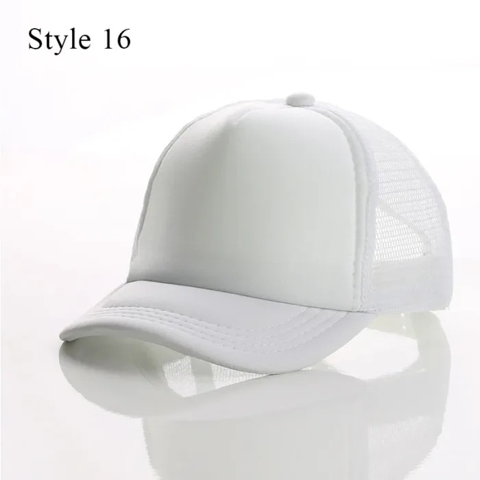 Classic Fashion Baseball Cap High Quality Travel Cap Summer Mesh Baseball Cap Breathable Men Women Hip Hop Hat Parent-child Caps - Image 16