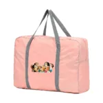 Boston Bag Duffle Bag Foldable Handbags Clothes Organizer Cartoon Pattern  Luggage Large Capacity Travel Storage Zipper Bags - Image 4