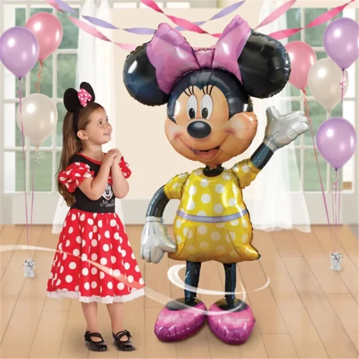 Giant Disney Foil Balloon Mickey Mouse Balloons Minnie Birthday Party Decoration Kids Toy Baby Shower Ball Children Cartoon Gift - Image 2