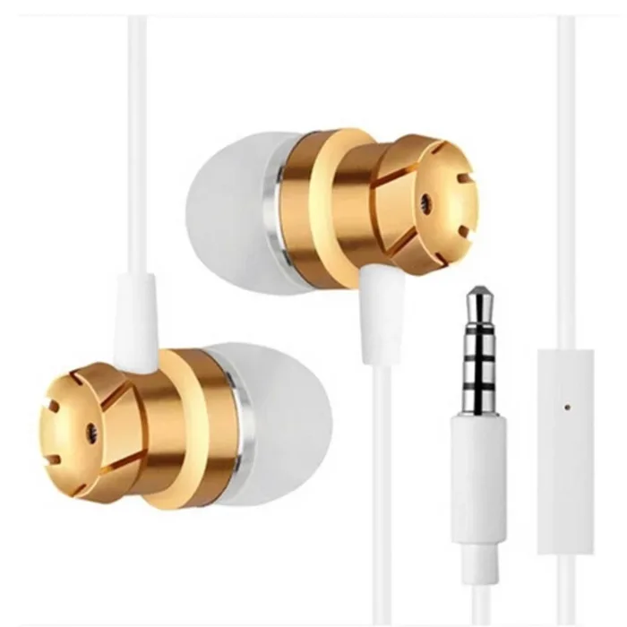 Metal 3.5mm wired earphone with mic In-Ear Headset For Mobile Phone PC Gaming Ultra Bass Super Sound Earbud Music Earphones - Image 9