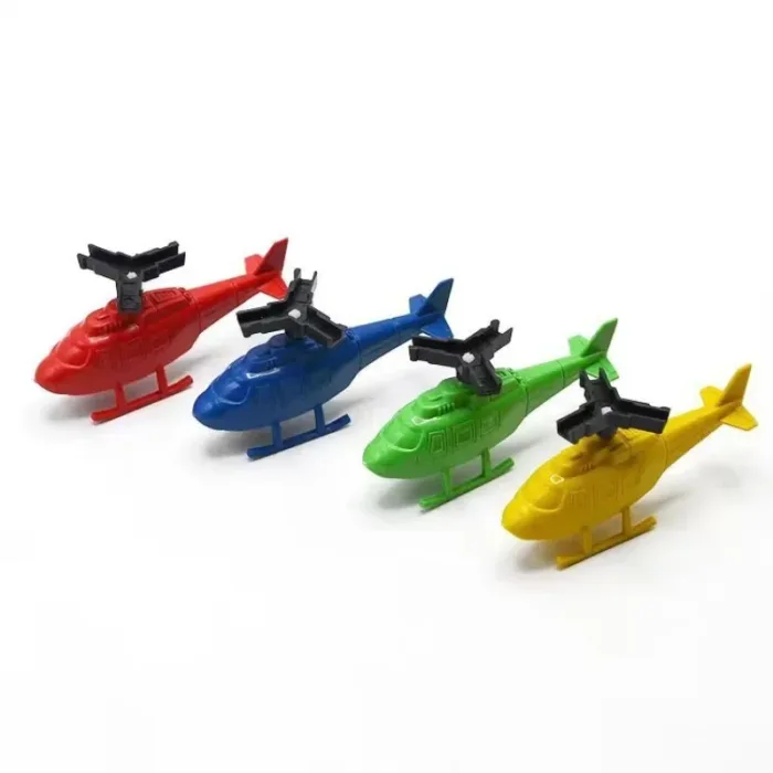Bamboo Dragonfly Handle Pull Helicopter Children's Outdoor Games Sports Toys for Boys Girls - Image 6
