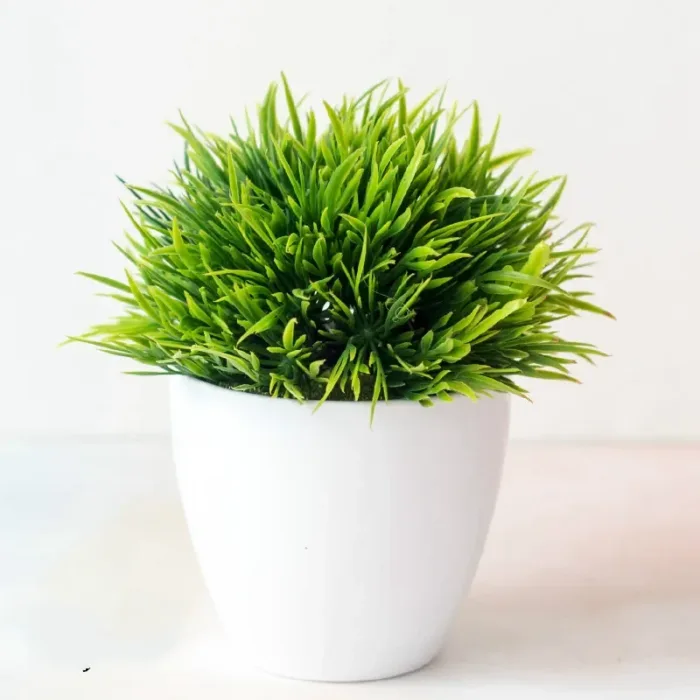 Green Artificial Plants Bonsai Small Tree Pot Plants Simulation Plastic Flowers Potted Ornaments Home Hotel Garden Decoration - Image 28