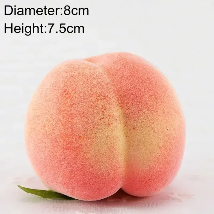Decorative Foam Fake Fruit Apple Lemon Peach Orange DIY Plastic Artificial Fruit For Home Decor Accessories Photography Props - Image 38