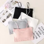 Women Cotton Underwear Tube Top Bra Ladies Thread Bra Comfort Up Women Sports Bra Sexy Top Female Crop Top Sexy Lingerie - Image 3
