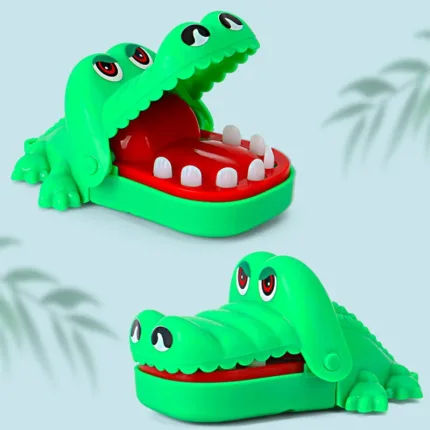 Novelty Practical Toy Large Crocodile Mouth Dentist Biting Finger Jokes Game Toys Funny Family Games Gift for Children