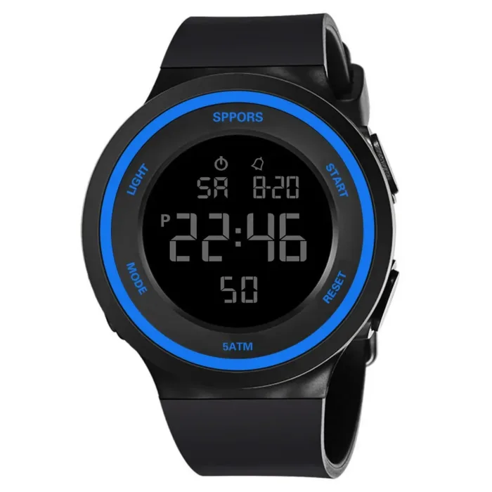Waterproof LED Watches for Men Outdoor Sports Men Digital LED Quartz Alarm Men Wrist Watch Fashion Electronic Watch Relogio - Image 9