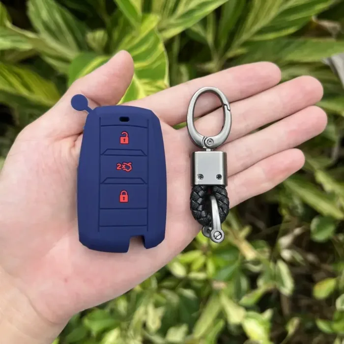 3 Buttons Silicone Key Cover Case Rubber Skin Shell Protector for Changan CS15 EADO Raeton CS35 CS55 CS75 Keychain Accessories - Image 6